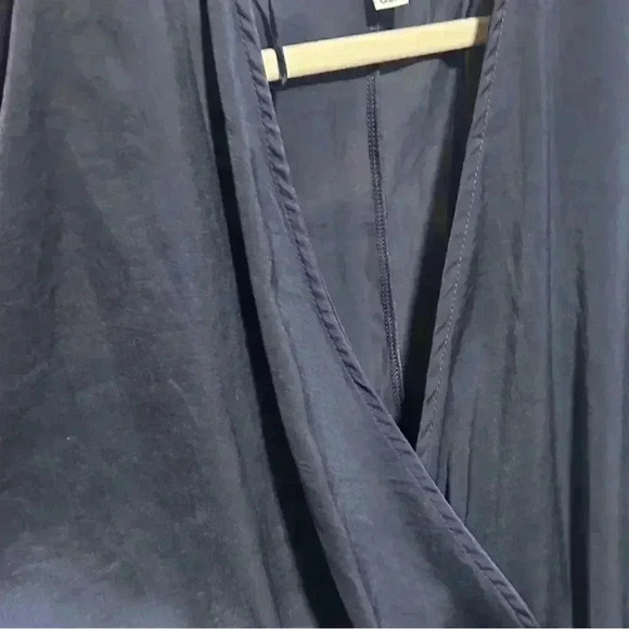 Dress Day Brand Blue Size Medium Woman's Wide Leg Pantsuit Soft Comfortable - Picture 12 of 15